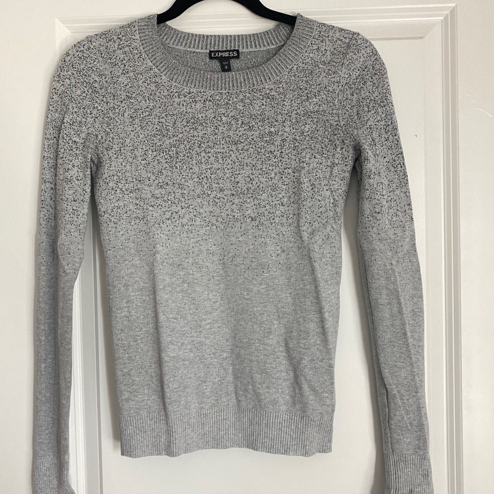 Express Crop top sparkle sweater